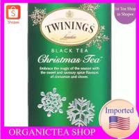 ราคา ชาทไวนิงส์, Twinings, Black Tea, Christmas Tea, 20 Tea Bags (4418315211)