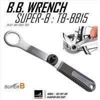 ราคา ประแจถอด-ใส่กะโหลกกลวงSHIMANO ตัวถอดกะโหลกจักรยาน SUPER-B : TB-BB15 BOTTOM BRACKET WRENCH BIKE TOOL (27005640953)