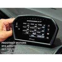 ราคา จอ แสดงผล Advance Unit Defi Sports Display F DSDF OBD Set Boost อุณหภูมิ งาน TAIWAN เกจวัด Gauge Meter LED Digital (19740647477)