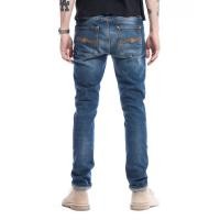 ราคา Lean Dean Bay Blue กางเกงยีนส์ Nudie Jeans ผ้าฟอก 12oz ของแท้ 100% (1982677790)