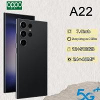 ราคา สมาร์ทโฟน opp0 A22 หน้าจอใหญ่ 7.1 นิ้ว 12+512GB ประสิทธิภาพสวยงามทันสมัย กล้องอัจฉริยะ ai 24+48MP (28738946577)