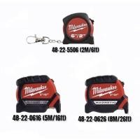 ราคา MILWAUKEE Compact Magnetic Tape Measure 48-22-5506 (2m/6ft) / 48-22-0616 (5m/16ft) / 48-22-0626 (8m/26ft (15698847190)