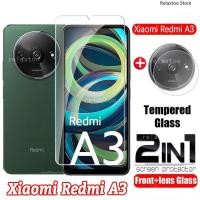 ราคา ฟิล์มกระจกนิรภัยโปร่งใส 2IN1 สำหรับ Xiaomi Redmi A3 A5 Plus X A5Plus A3X RedmiA3X RedmiA5Plus 4G 5G 2024 ฟิล์มกันรอยหน้าจอ ฟิล์มกระจกกลับ เลนส์กล้องโทรศัพท์ (27136649333)