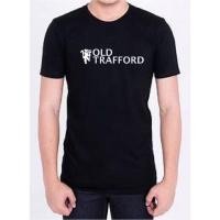 ราคา COD- เสื้อยืด Manchester United ผ้าCotton Manchester United Old Trafford S~5XL (48704328816)