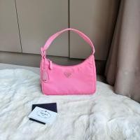 ราคา Like new‼️ Prada hobo สีชมพู begonia ปี 2020 ออกช็อปไทย ✨ สภาพสวยงาม ขอบมุมไม่ถลอก (24472477167)