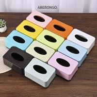 ราคา อับโก กล่องทิชชู่,ที่ใส่ผ้าเช็ดปากทรงสี่เหลี่ยมสีทึบ,ดีไซน์เรียบง่ายทิชชู่พลาสติกทนทานใช้ในบ้าน (52558354125)