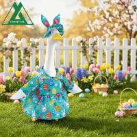 ราคา FORBETTER Goose อีสเตอร์เครื่องแต่งกาย, ความแปลกใหม่ Breathable Porch Goose ชุด, แฟชั่นกระต่ายไข่รูปแบบตกแต่งเทศกาลเป็ดเสื้อผ้า Patio Yard (52306444683)