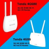ราคา (ส่งฟรีประกันศูนย์ไทย 5 ปี) Tenda 4G680, 4G06 / 3G/4G / N300 4G LTE Sim Router เราเตอร์ใส่ซิม (25319351483)