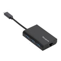 ราคา Targus USB-C USB 3.0 Hub with Gigabit Ethernet (TGS-ACH230AP) (1392402387)