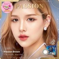 ราคา KittyKawaii คอนแทคเลนส์สายมู Passion Eff.14.5 Brown มินิ (22268447041)