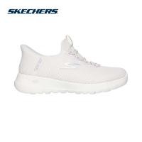 ราคา Skechers สเก็ตเชอร์ส รองเท้าผู้หญิง Women Slip-Ins GOwalk Joy Zara Walking Shoes - 124678-NTPR (latest) (50600254413)
