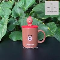 ราคา Starbucks x LINE FRIENDS Brown Limited Edition mug แก้วสตาร์บัคส์ แก้วมัคหมีบราวน์ ของแท้ (13674297008)