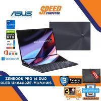 ราคา NOTEBOOK (โน้ตบุ๊ค) ASUS ZENBOOK PRO 14 DUO OLED UX8402ZE-M3701WS / RTX 3050ti (TECH BLACK) By Speedcom (20319580413)