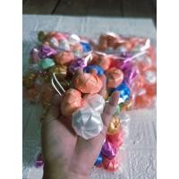ราคา เหรียญโปรยทานลูกส้ม/ลูกบอลคละสี100ลูก (43268959738)