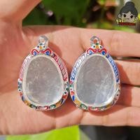 ราคา (จัดส่งเร็ว) กรอบพระเงินผสม กรอบพระปิดตา ปิดหลัง | กว้าง2.7*สูง3.4ซม.(ขนาดจอกระจก) | มีห่วงและยางรองแถมให้พร้อมใส่ (29324654241)