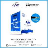ราคา Link สาย LAN CAT 5E UTP PE OUTDOOR (US-9045) 305เมตร ประกัน30ปี by Neoshop (17196035739)