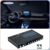 ราคา [mcqlqm] High Fidelity 7 Band Graphic Equalizer โลหะสีดําเครื่องเสียงรถยนต์ลดเสียงรบกวนติดตั้งง่ายสําหรับใช้ใน Marine RV (46606595528)