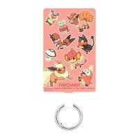 ราคา [Japan Direct] Pokemon Multi Ring Holder Smartphone Grip Keychain Type Red Characters (54457273275)