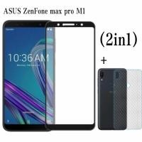 ราคา ฟิล์มกระจกนิรภัยกันรอยหน้าจอ แบบเต็มจอ สําหรับ ASUS Zenfone Max Pro (M1) ZB601KL 602KL (2 in 1) (23640593038)