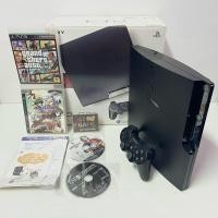 ราคา PS3 Slim 120GB. Charcoal Black 90% CECH-2000A Menu Eng. All Zone (24714610209)