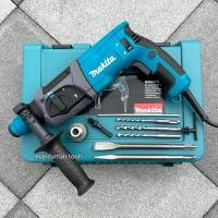 ราคา Makita สว่าน สว่านโรตารี่ 2-24 รุ่น HR2470F กำลัง 1500W รุ่น 3 ระบบ มีหัวเปลี่ยนจับดอก ดอกสกัด2ดอก สว่าน3ดอก จำปาขันดอก (29955218603)