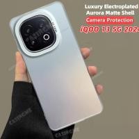 ราคา Iqoo 13 5G 2024 หรูหราชุบ Aurora Skin Matte สําหรับ iQOO 13 iQOO13 13iQOO 4G 5G 2024 กล้องที่มีสีสันป้องกันเคสโทรศัพท์กันกระแทกฝาหลัง (28069475418)