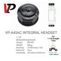 ราคา ชุดถ้วยคอหนีบจักรยาน MTB แบบฝังตลับลูกปืนแบริ่ง 1-1/8" VP A45AC (28.6/44 มม. )01 (28489644902)