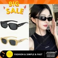 ราคา (JIUERBA) แว่นตากันแดดสีดำสำหรับทั้งผู้ชายและผู้หญิง แบบสี่เหลี่ยมสไตล์ฮิปฮอป (41053435198)