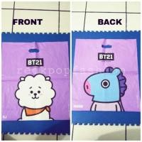 ราคา - กระเป๋าพลาสติกอย่างเป็นทางการ Bt21 ไซส์ M (RJ&MANG) (7185522741)