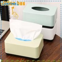 ราคา LONTIME ที่ใส่ผ้าเช็ดปาก, กล่องทิชชู่พลาสติกสีทึบ, การออกแบบความเรียบง่ายสแควร์ทิชชู่ทนทานใช้ในบ้าน (56708181326)