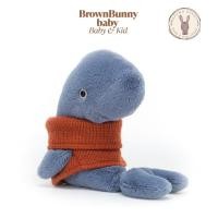 ราคา Jellycat (เจลลี่แคท) Cozy Crew Whale Size 18 cm. ตุ๊กตาปลาวาฬ ของแท้ 100% มือ1ทุกตัว นำเข้าถูกต้อง (24994631613)