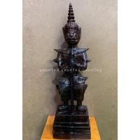 ราคา ท้าวเวสสุวรรณแกะสลักไม้ (14771456148)