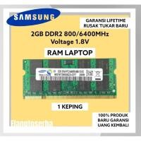 ราคา RAM LAPTOP SAMSUNG DDR2 2GB 6400/800MHz RAM ดั้งเดิม SODIMM 1.8v 2GB (27787912017)