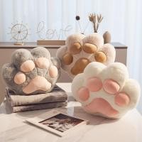 ราคา Dual-use Lunch Break Nap ผ้าห่มหมอนรถ Two-in-One ผ้านวม Cat Claw มืออุ่นหมอนผ้าห่ม Office Hug CUZ4 (40129143043)