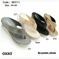 ราคา รองเท้าหูคีบ ทรงเตารีด ส้นสูง2.5นิ้ว (5948355367)