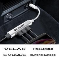 ราคา Car USB C Hub 3.0 Adapter 4-Port Accessories For Land Rover Freelander 2 Discovery 3 Evoque Velar S (58156621240)
