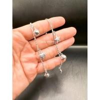 ราคา Newสร้อยข้อมือเงินลาวแท้80%ประดับลายต่างๆเป็นงานสวยเงาราคาส่ง (17192489336)