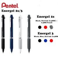 ราคา ปากกามัลติฟังก์ชั่น Pentel Energel 3 XBLC35 หรือ 2S พร้อมดินสอกด XBLW355 หรือรีฟิลเท่านั้น (28993040407)