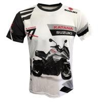 ราคา เสื้อยืด Suzuki Katana GSX 1000S พิมพ์ลาย 3D สำหรับผู้ชอบรถจักรยานยนต์ (49105750364)