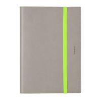 ราคา Planner 2026 Schedule Book Starting December 2025 Weekly Block B6 Size PU Sewn Jacket Cover Gray Brown Mint Marks 26WDR-CB01 (56705355836)