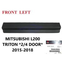 ราคา ศูนย์แท้ ฝาครอบคานประตู 2 4 ประตู มิตซูบิชิ ไทรทัน 2015-2018 MITSUBISHI TRITON สีดำด้าน ที่เหยียบประตู ชายบันได ขอบประตู (26526452461)