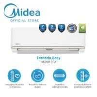 ราคา Midea แอร์ติดผนัง Fixed Speed รุ่น Tornado EASY เครื่องปรับอากาศติดผนัง ขนาด 18000 BTU (27173638486)