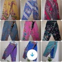 ราคา ผ้าปาเต๊ะกางเกงป้ายหน้า ผ้าปาเต๊ะสวยๆ เน้นใส่สบายๆ เอวหน้าเรียบ หลังยางยืด 28"-38" สะโพก 48" ยาว 32" (4827932208)