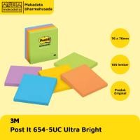 ราคา NOTES / STICKY NOTE / POST IT 3M 654-5UC ULTRA BRIGHT (46906972591)