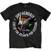 ราคา S-5XL เสื้อยืดวงดนตรีเสื้อยืด พิมพ์ลาย Jimi Hendrix Atlanta Pop Festival 1970 Official สําหรับผู้ชายall (47154096283)