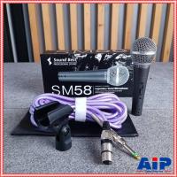ราคา Soundbest SM-58S ไมค์สาย ไมโครโฟนไดนามิค ไมโครโฟน ไมค์ Microphone Sound best SM 58 SM58 SM58S เอไอ-ไพศาล (29057459674)