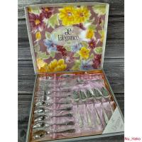 ราคา เซตช้อนส้อมและมีดสแตนเลสสำหรับทานขนมจาก Elegance Paris (43862353073)