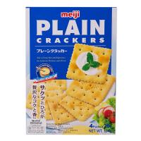 ราคา เมจิขนมปังกรอบ 104กรัม Meiji Plain Crackers 104g. [หมายเลขบาร์โค้ด 8888077103389 ] (54253154479)