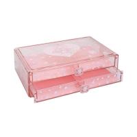 ราคา กล่องลิ้นชักอะคริลิค 2 ชั้น ลิ้นชักอะคลีริค มายเมโลดี้ My melody Make up Organizer (10468207059)