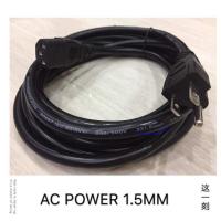 ราคา เส้นใหญ่ สายไฟ AC Power 1.5mm 3ขา 1.8ม 3ม 5ม. สายเอซี สาย AC พร้อมส่ง (3760677177)
